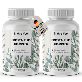 Prostata Kapseln - Prosta Plus Komplex - Effektive Formel mit Kürbiskern & Sägepalme