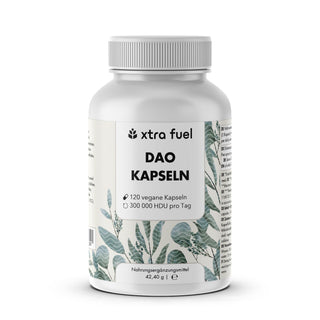 DAO Enzym Kapseln - Vegane Diaminoxidase aus Erbsensprossen - 300.000 HDU