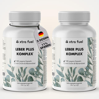 Leber Plus Kapseln* - Leber Komplex - Hochdosierte Formel mit Mariendistel, Artischocke & Löwenzahn