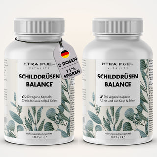 Schilddrüsen Kelp Kapseln - Effektive Formel mit Jod, Thymian & Selen