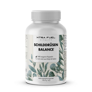 Schilddrüsen Balance - Thyro Komplex - Effektive Formel mit Kelp, Thymian & Selen