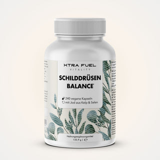 Schilddrüsen Kelp Kapseln - Effektive Formel mit Jod, Thymian & Selen