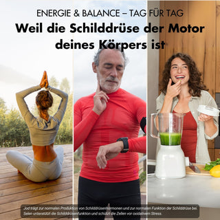 Schilddrüsen Balance - Thyro Komplex - Effektive Formel mit Kelp, Thymian & Selen