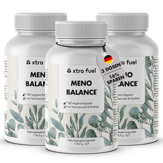 Menopause Kapseln - Wechseljahre Komplex - Effektive Formel mit Yams, Rotklee, Baldrian & Eisen