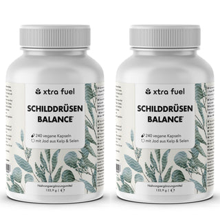 Schilddrüsen Balance - Thyro Komplex - Effektive Formel mit Kelp, Thymian & Selen