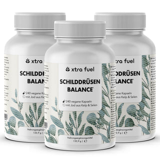 Schilddrüsen Balance - Thyro Komplex - Effektive Formel mit Kelp, Thymian & Selen