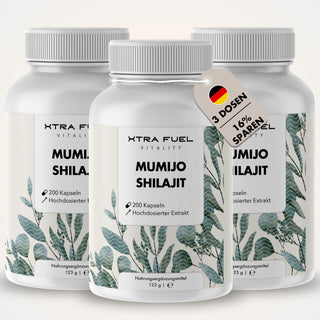 Shilajit Kapseln mit >80% Fulvinsäure & Huminsäure - Original Himalaya Shilajit