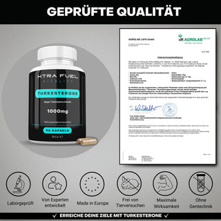Turkesterone Kapseln turkesteron XTRA FUEL