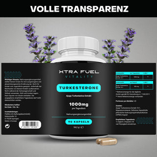 Turkesterone Kapseln turkesteron XTRA FUEL