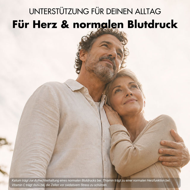 Blutdruck Kapseln* - OPC mit Kalium, Q10, schwarzem Knoblauch & Vitamin C