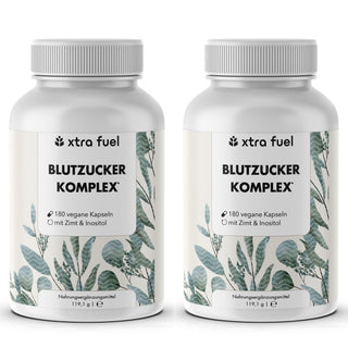 Blutzucker Komplex* - Nährstoffmix mit Ceylon-Zimt, Inositol & Olivenblatt