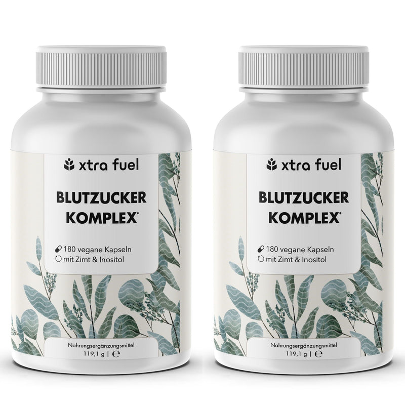 Blutzucker Kapseln* - Nährstoffkomplex mit Ceylon-Zimt, Myo-Inositol & Olivenblatt