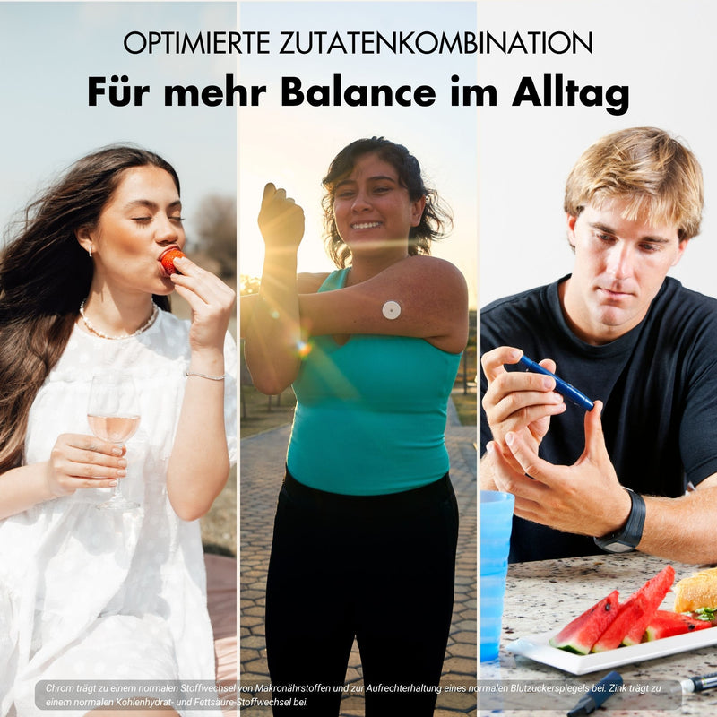 Blutzucker Kapseln* - Nährstoffkomplex mit Ceylon-Zimt, Myo-Inositol & Olivenblatt