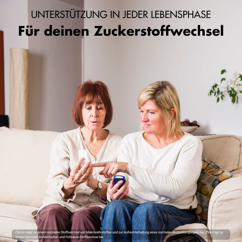 Blutzucker Kapseln* - Nährstoffkomplex mit Ceylon-Zimt, Myo-Inositol & Olivenblatt