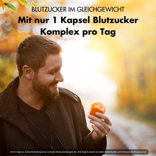 Blutzucker Komplex* - Nährstoffmix mit Ceylon-Zimt, Inositol & Olivenblatt