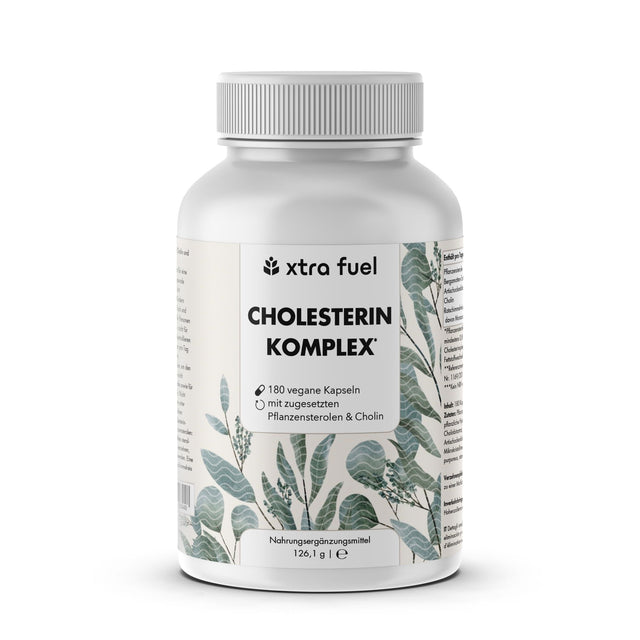 Cholesterin Komplex* - Nährstoffkomplex mit Pflanzensterolen, Bergamotte, Artischocke & Monacolin K