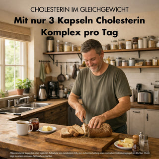 Cholesterin Komplex* - Nährstoffkomplex mit Pflanzensterolen & Rotschimmelreis (Monacolin K)