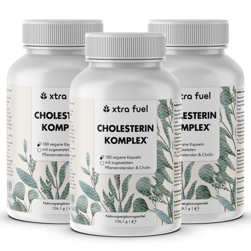 Cholesterin Komplex* - Nährstoffkomplex mit Pflanzensterolen & Rotschimmelreis (Monacolin K)