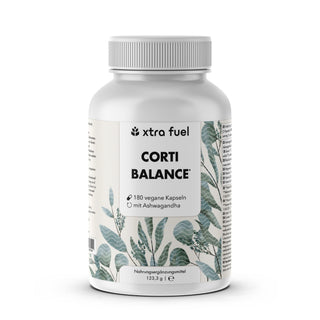 Cortisol Kapseln* - Corti Balance* - Nährstoffmix mit Ashwagandha, Rhodiola & Vitamin B6