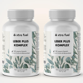 Leber Plus Kapseln* - Leber Komplex - Hochdosierte Formel mit Mariendistel, Artischocke & Löwenzahn