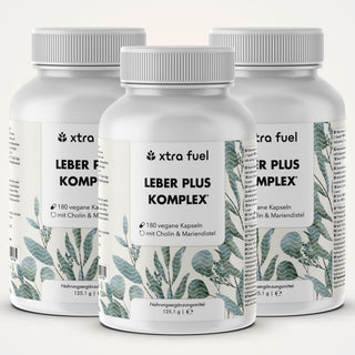 Leber Plus Kapseln* - Leber Komplex - Hochdosierte Formel mit Mariendistel, Artischocke & Löwenzahn