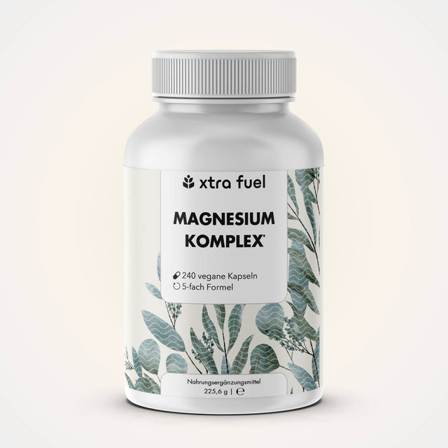 Magnesium Komplex* - 5‑fach Matrix mit 400mg elementarem Magnesium