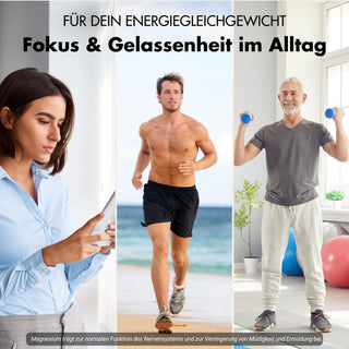 Magnesium Komplex* - 5‑fach Formel mit 400mg elementarem Magnesium