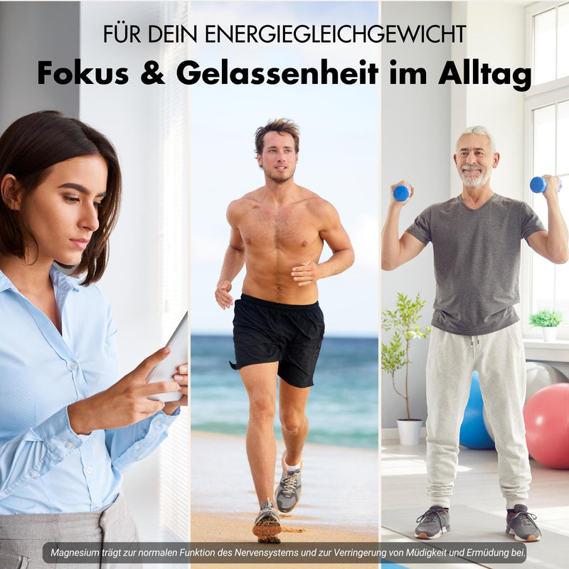 Magnesium Komplex* - 5‑fach Matrix mit 400mg elementarem Magnesium
