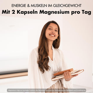 Magnesium Komplex* - 5‑fach Formel mit 400mg elementarem Magnesium