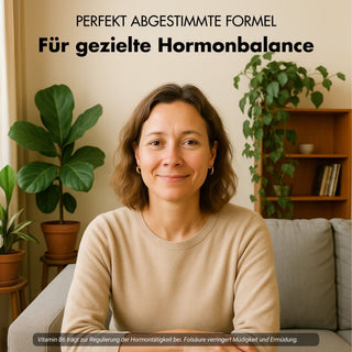 Menopause Kapseln - Wechseljahre Komplex - Effektive Formel mit Yams, Rotklee, Baldrian & Eisen