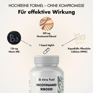 Nicotinamid Ribosid 300 - NAD+ Vorstufe - Niacin für Zell-Energie und Vitalität*