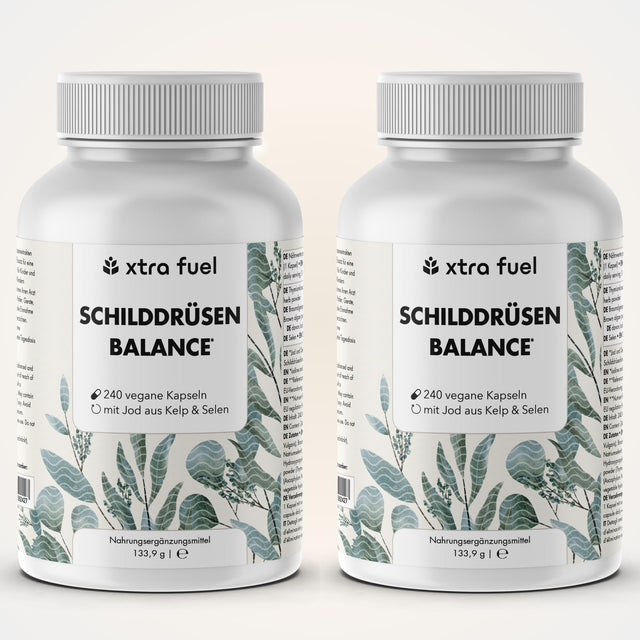 Schilddrüsen Kelp Kapseln - Effektive Formel mit Jod, Thymian & Selen
