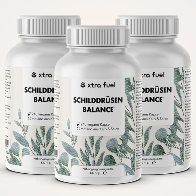 Schilddrüsen Kelp Kapseln - Effektive Formel mit Jod, Thymian & Selen