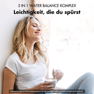 Water Balance - 5-in-1 Nährstoffkomplex für Elektrolytgleichgewicht & leichte Beine*