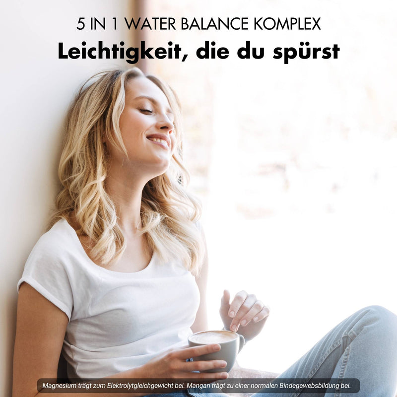Water Balance - 5-in-1 Nährstoffkomplex für Elektrolytgleichgewicht & leichte Beine*