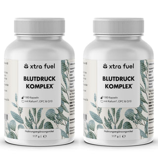 Blutdruck Komplex* - OPC mit Kalium, Q10, schwarzem Knoblauch & Vitaminen