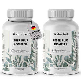 Leber Plus Komplex* - Leber Kur - Effektive Formel mit Mariendistel, Artischocke & Löwenzahn