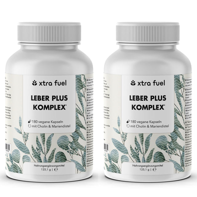 Leber Plus Komplex* - Leber Kur - Effektive Formel mit Mariendistel, Artischocke & Löwenzahn
