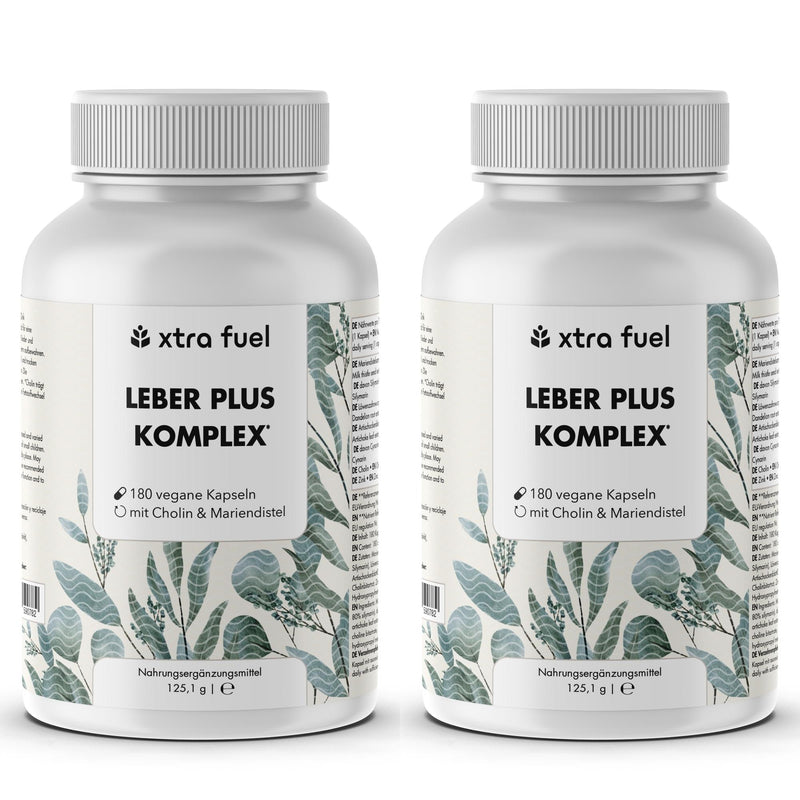 Leber Plus Komplex* - Leber Kur - Effektive Formel mit Mariendistel, Artischocke & Löwenzahn