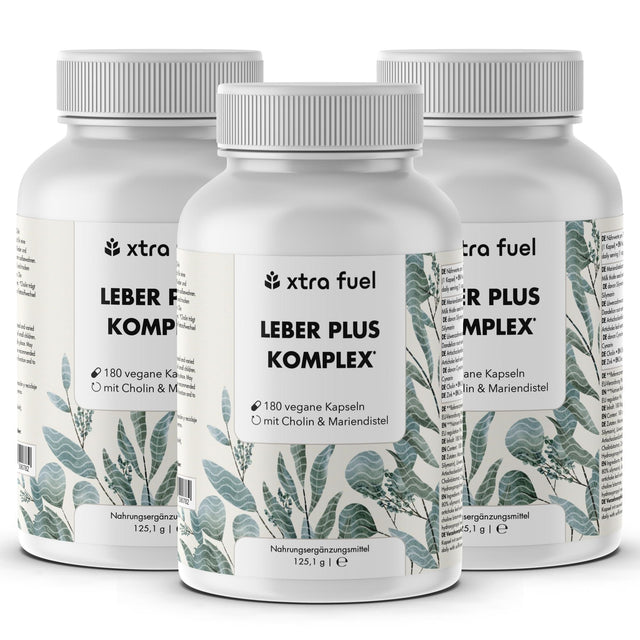 Leber Plus Komplex* - Leber Kur - Effektive Formel mit Mariendistel, Artischocke & Löwenzahn