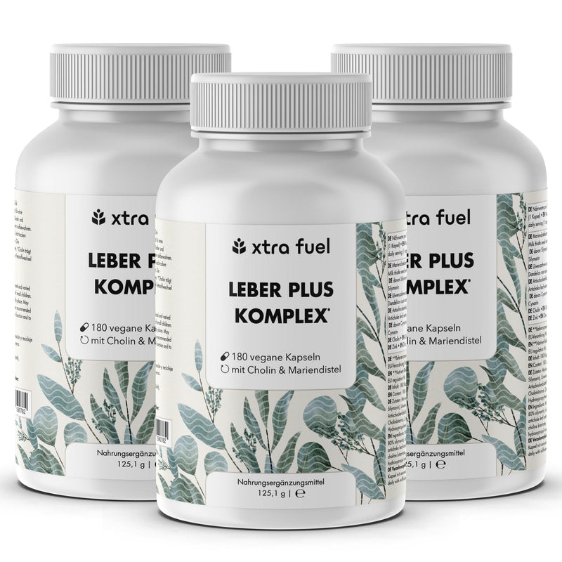 Leber Plus Komplex* - Leber Kur - Effektive Formel mit Mariendistel, Artischocke & Löwenzahn