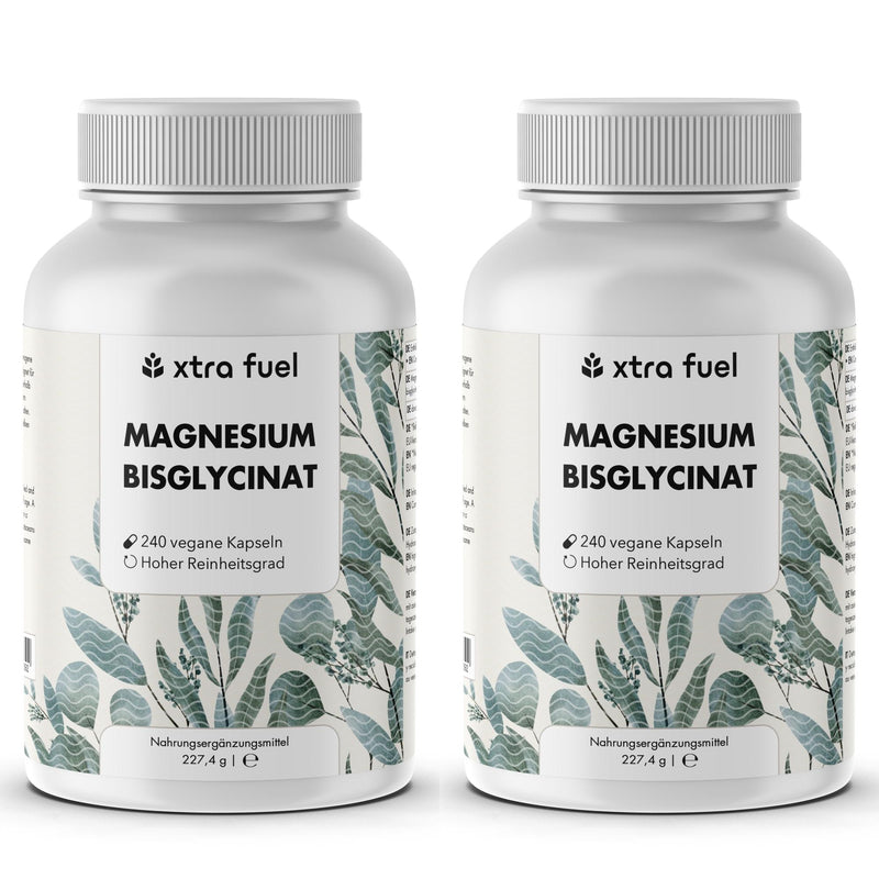 Magnesium Bisglycinat - Chelat-Formel mit 315 mg elementarem Magnesium