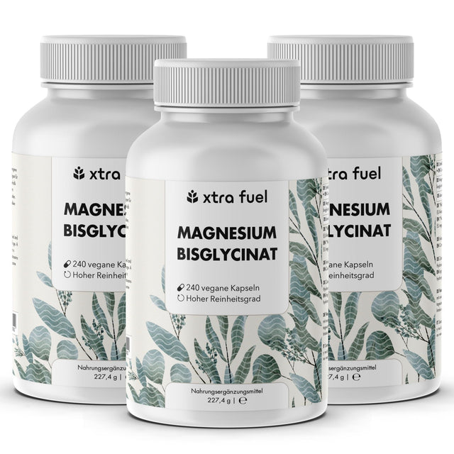 Magnesium Bisglycinat - Chelat-Formel mit 315 mg elementarem Magnesium