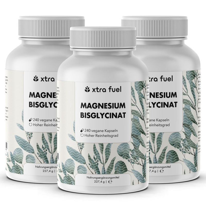 Magnesium Bisglycinat - Chelat-Formel mit 315 mg elementarem Magnesium