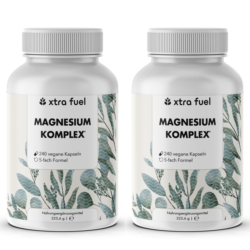 Magnesium Komplex* - 5‑fach Matrix mit 400mg elementarem Magnesium