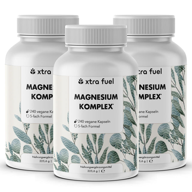 Magnesium Komplex* - 5‑fach Matrix mit 400mg elementarem Magnesium