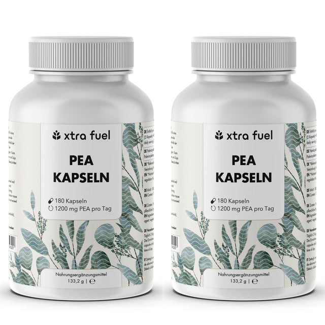 PEA Kapseln - Mikronisiertes Palmitoylethanolamid - 1200mg pro Tag