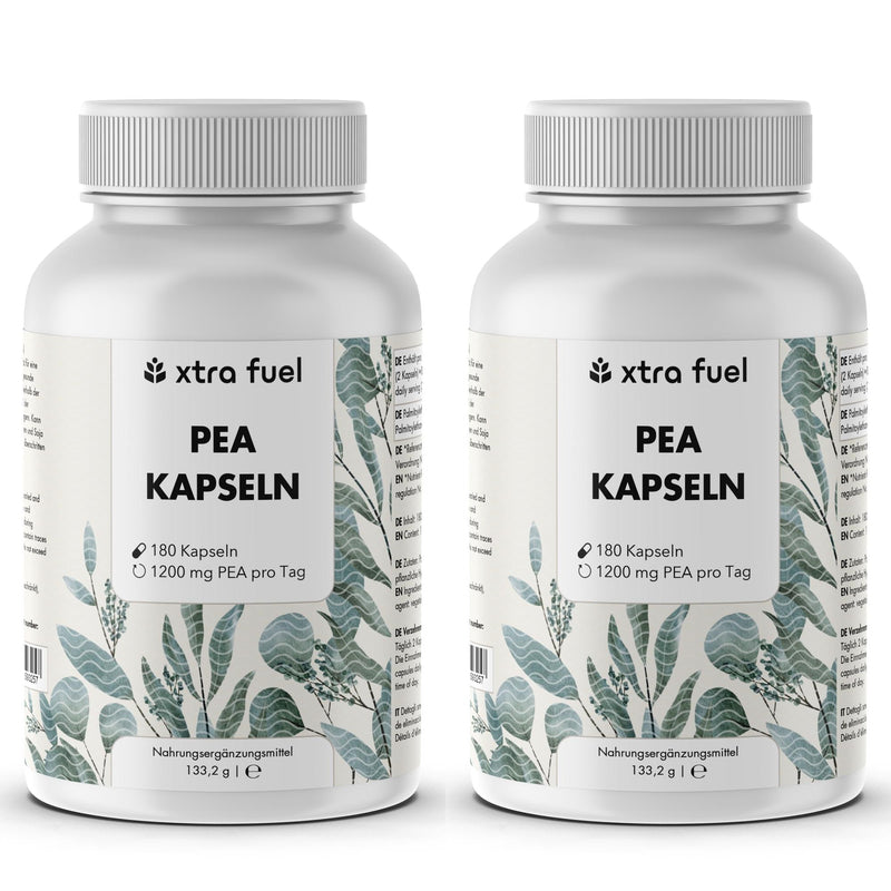 PEA Kapseln - Mikronisiertes Palmitoylethanolamid - 1200mg pro Tag