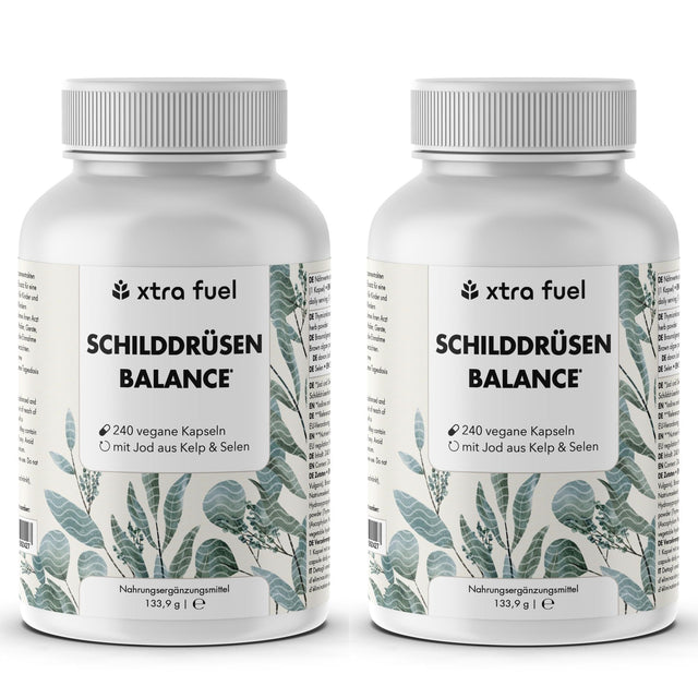 Schilddrüsen Balance - Thyro Komplex - Effektive Formel mit Kelp, Thymian & Selen