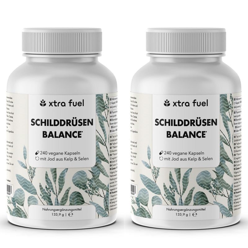 Schilddrüsen Balance - Thyro Komplex - Effektive Formel mit Kelp, Thymian & Selen